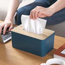 桌面纸巾盒抽纸盒收纳盒家用客厅高档茶几轻奢餐巾纸盒纸抽盒创意