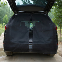 通用型商务车SUV汽车后备箱纱窗尾门蚊帐防蚊虫网纱窗帘1.5X1.5米