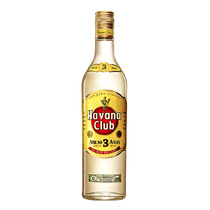 哈瓦纳俱乐部古巴哈瓦那3年朗姆酒HavanaClub调莫吉托鸡尾酒瓶装