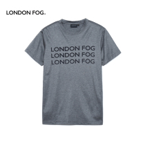 伦敦雾短袖T恤男士夏季新款经典logo印花百搭圆领简约休闲上衣男