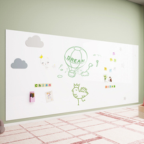 加厚磁性软铁白板自粘墙贴可移除孩子画画墙家用可擦写办公黑板贴