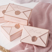 范物经典创意喜糖盒ins风口红高档复古欧式粉色婚礼结婚新款纸盒