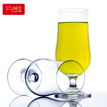 石岛欧式创意水晶玻璃牛奶果汁啤酒饮料杯家用多功能饮用杯水杯