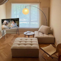 豆腐块懒人沙发科技布小户型极简方块客厅单人休闲椅阳台组合卧室
