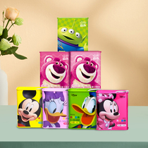 迪士尼果汁软糖果礼盒铁罐装水果味喜糖送礼Disney草莓熊儿童零食