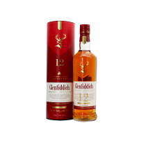 格兰菲迪12年天使雪莉桶单一麦芽苏格兰威士忌700ml进口洋酒正品