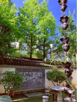 雨链屋檐排水管导水落水链紫铜别墅庭院园林酒店民宿中式年年有余