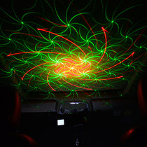 车载星空灯汽车星空顶改装车顶七彩DJ音乐节奏USB室内装饰氛围灯