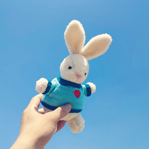 小白兔子毛绒玩具可爱布娃娃公仔玩偶床上女孩新年礼物兔年吉祥物