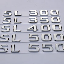 奔驰SL级SL63 AMG SL300 SL350 SL400 SL500 SL550改装车标后尾标