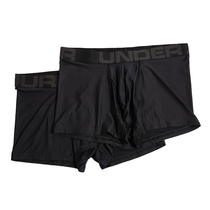 安德玛官方UA Tech男士干爽舒适3英寸健身运动训练内裤-2条装短裤