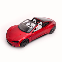 原厂1:18特斯拉Roadster概念车吃鸡同款游戏涂装合金汽车模型收藏