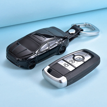 适用福特新蒙迪欧汽车钥匙保护套包扣壳锐界福睿斯锐际模型键通用