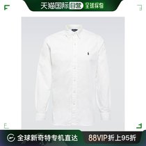 香港直邮潮奢 Polo Ralph Lauren Polo 拉夫 劳伦 男士棉质衬衫