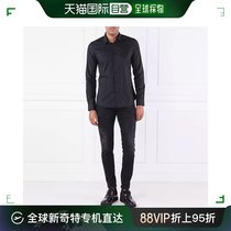 香港直邮VERSACE JEANS黑色男士长袖衬衫 B1GMB6S0-24350-899