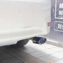 专用于15-19 2021款本田缤智尾喉XRV改装汽车用品排气管装饰配件