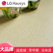 LG地胶加厚耐磨地板革PVC地板家用直接铺塑胶地板贴商用炕革地垫