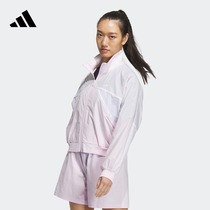 防晒衣UPF50+宽松拼接夹克外套女装春夏adidas阿迪达斯官方轻运动