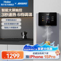 海尔管线机加热一体机厨房壁挂净水器伴侣家用饮水机大屏HGR2105