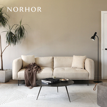 北欧表情norhor/CHEL科技布沙发/布艺直排法式复古奶油风分体