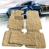 丰田皇冠脚垫地毯式绒面原厂毛毯121314代专用绒布丝绒保护车垫子