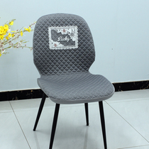 餐桌椅套罩弧形家用现代简约蝴蝶椅子坐垫靠背椅座套凳罩全包弹力