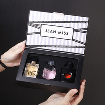 礼盒三件套香水自由女士反转巴黎黑鸦片女士情人节礼物学生