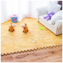 家用泡沫拼接地垫宝宝爬爬垫客厅木纹加厚2cm榻榻米垫儿童爬行垫