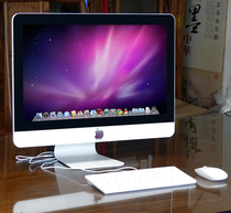 银白色21.5寸24寸27寸仿真苹果一体机电脑模型假显示器样板房摆设