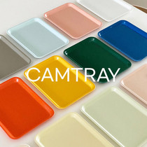美国Cambro彩色奶油白玻璃纤维托盘餐盘韩式首饰置物盘收纳置物盘