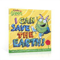 英文原版进口 I Can Save the Earth! : One Little Monster Learns to Reduce, Reuse, and Recycle儿童环保意识认知启蒙图画
