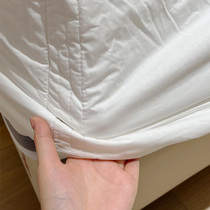 加厚夹棉绗缝保护套全棉厚床笠席梦思床垫用四周全包围加棉床笠罩