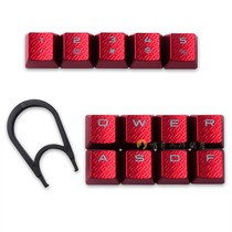 海盗船机械键盘K70RGB原装ABS材质键帽灰色红色游戏增补10个通用