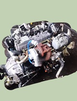 国四东风D28发动机 气刹缸盖缸体总成配件