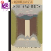 海外直订See America, Waterfall: A Traveler's Journal 看美国，瀑布：旅行者杂志