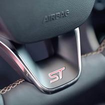 福克斯ST铝合金属方向盘中控车贴内饰装饰改装车标贴纸装饰个性