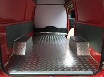 金杯海狮配件改装地板轮毂不锈钢地板地胶脚垫面包车铺铝板