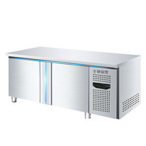 推荐不锈钢冷藏工作台冰柜商用操作台保鲜双温柜厨房冰箱平冷带立