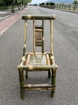 竹椅子靠背椅家用楠竹椅单人手工茶馆老式竹子小椅阳台休闲竹凳子
