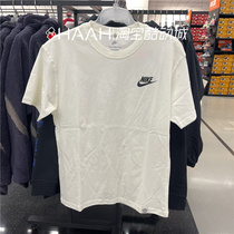 Nike耐克男子背标印花短袖针织圆领休闲运动T恤DQ1906 DQ1005-133