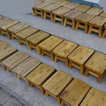 原木色小板登凳子家用木质创意木头北欧矮凳板凳板橙櫈子木板凳子