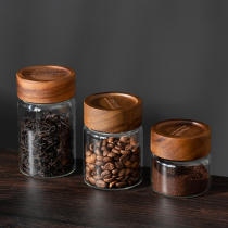 onlycook咖啡粉密封罐咖啡豆保存罐厨房玻璃储物罐茶叶罐储存罐