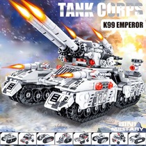 乐高积木坦克军事多变装甲车雪地大型6-8岁新款益智男孩拼装玩具
