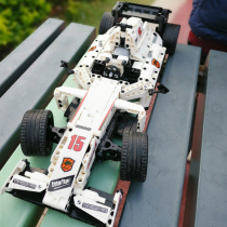 兼容乐高机械组电动遥控F1方程式赛车拼装模型积木儿童男孩玩具