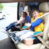 3-12岁汽车用儿童宝宝安全座椅增高垫大童车载便携简易坐垫ISOFIX