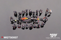 MINIGT 1:64 Oracle 紅牛 Red Bull Racing人偶合金静态模型
