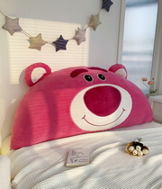 迪士尼网红卡通床头靠垫儿童卧室床上靠枕榻榻米软包护腰枕可拆洗