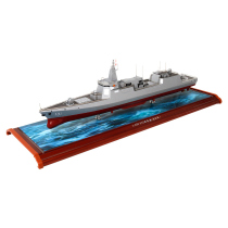 新款1:400特尔博055导弹驱逐舰模型军舰模型成品合金航海战舰南昌