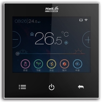 海林温控器炫动HL2061DB2彩色屏幕彩屏控制面板中央空调控制器