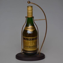 老洋酒收藏2005年法国富豪拿破仑白兰地700ml 40度带底座架子